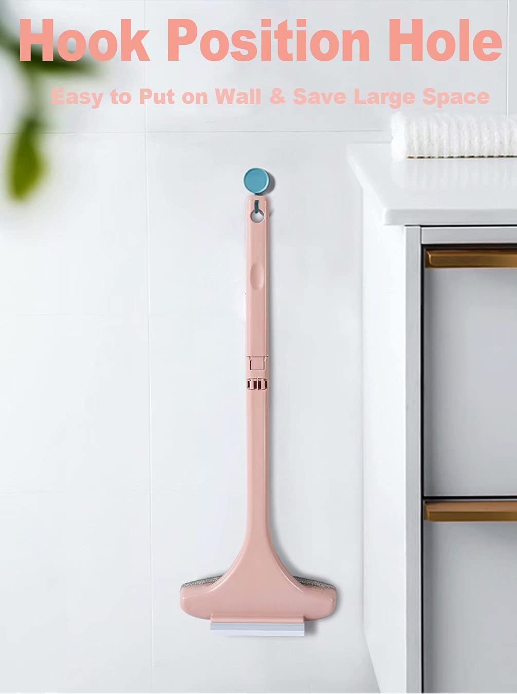 Brush 2-in-1 Mesh Cleaning Brush with Wiper