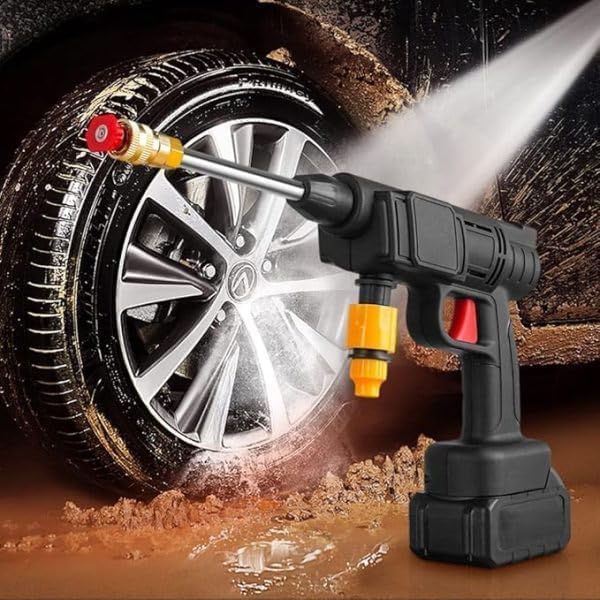 Portable Wireless High Pressure Washer Gun