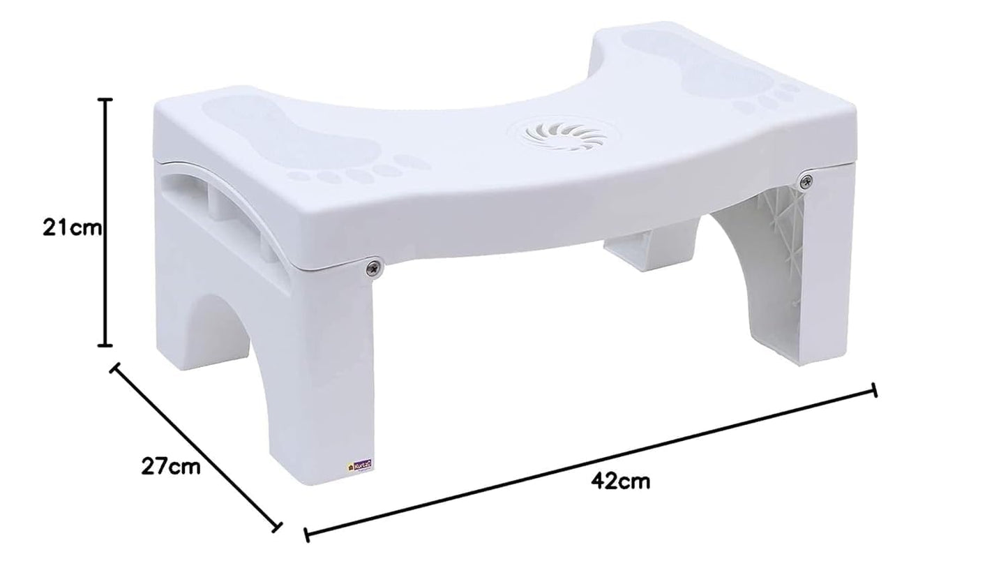 Toilet Squat Stool, Folding Plastic Squatt Potty Stool