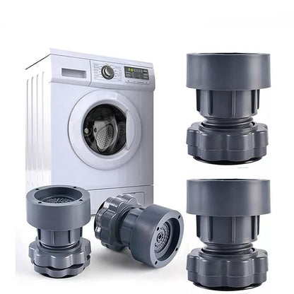 Washing Machine Stand with Anti-Vibration Pads (Set of 4)