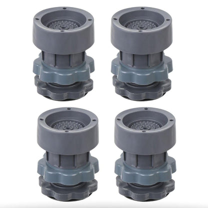 Washing Machine Stand with Anti-Vibration Pads (Set of 4)