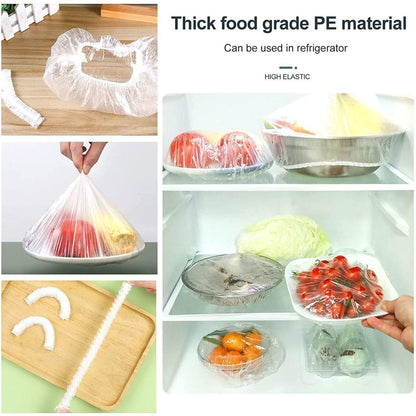 Plastic Bags - Reusable Elastic Food Storage Plastic Covers ⭐⭐⭐⭐⭐