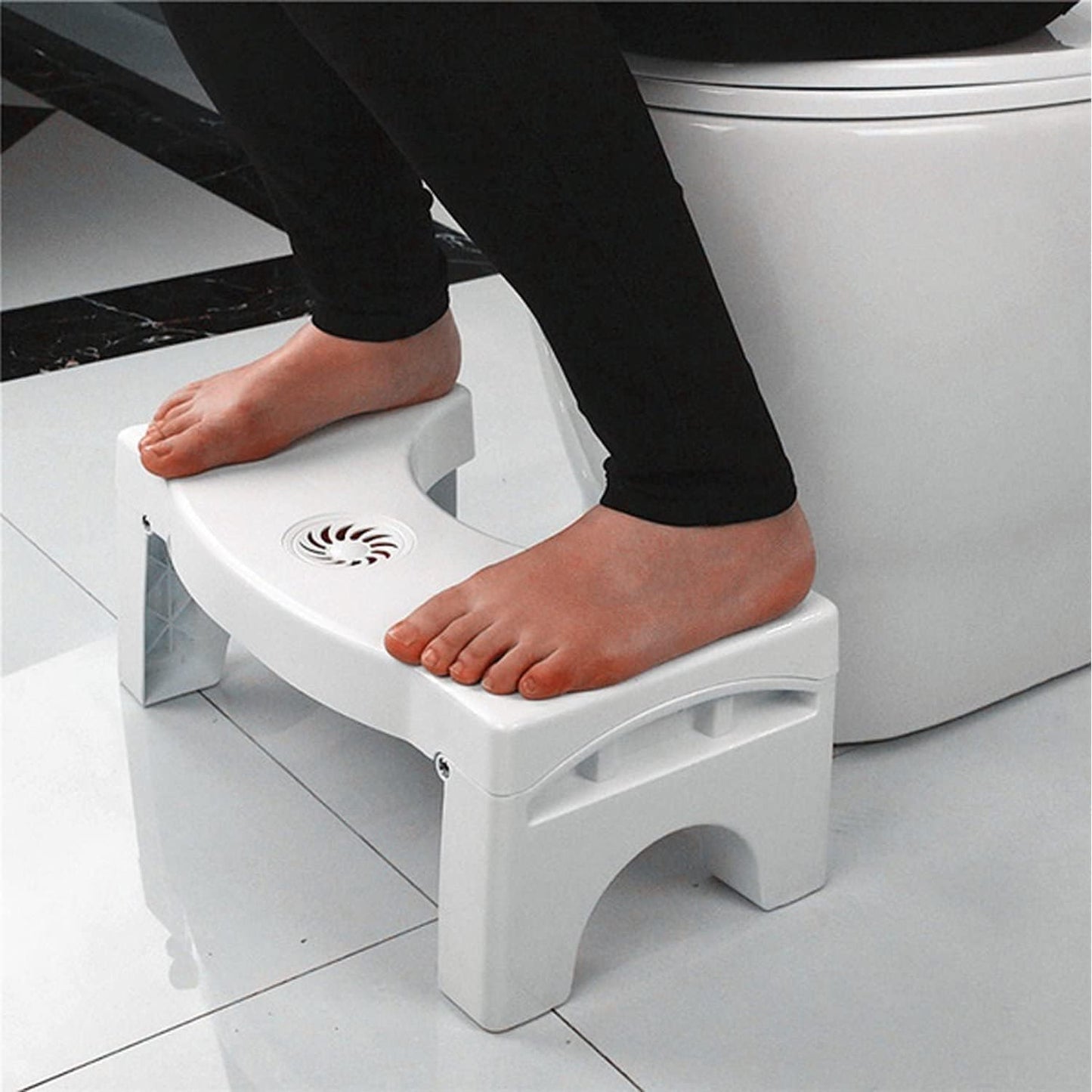 Toilet Squat Stool, Folding Plastic Squatt Potty Stool