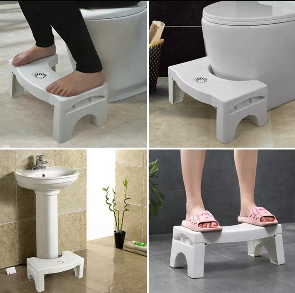 Toilet Squat Stool, Folding Plastic Squatt Potty Stool