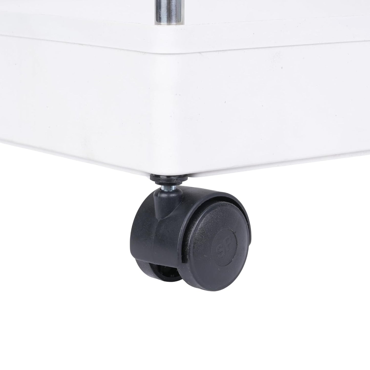 Kitchen Storage Trolley Rack (White; 3 Layer)