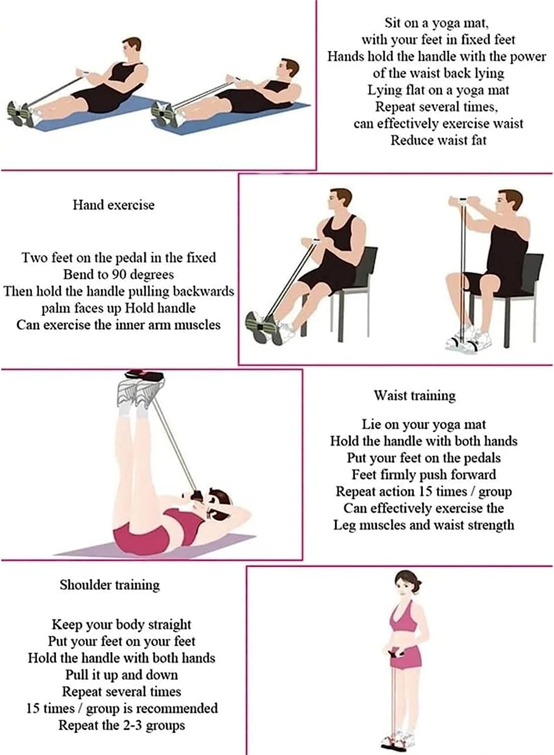 Yoga Pedal Exerciser – Full Body Toning, Waist Reducer & Core Strength Trainer