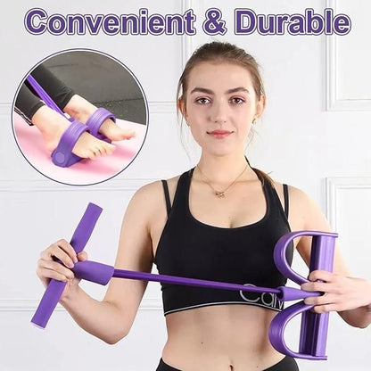 Yoga Pedal Pull Reducer – Full Body Resistance Band for Home Workout & Core Training