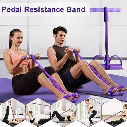 Yoga Pedal Pull Reducer – Full Body Resistance Band for Home Workout & Core Training