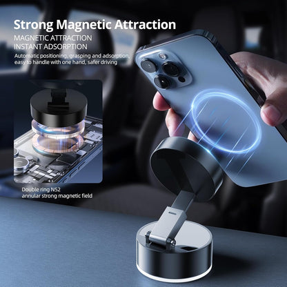 Vacuum Suction Magnetic Phone Holder