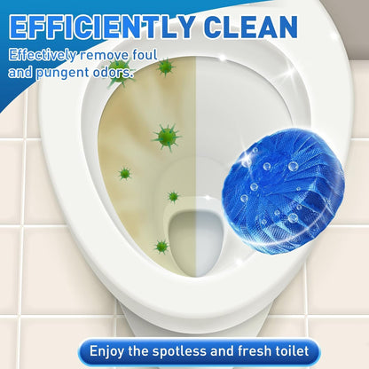 Toilet Bowl Deodorizer Cleaner | Automatic Flush Toilet Cleaner Tablets