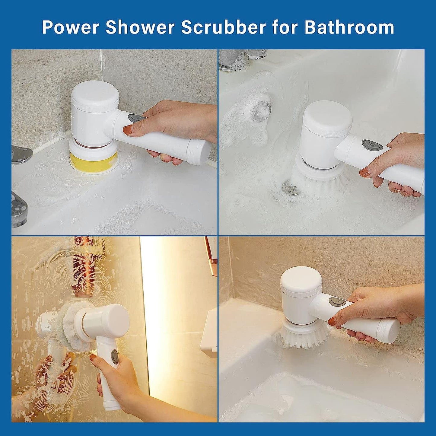 5-in-1 Electric Spin Scrubber