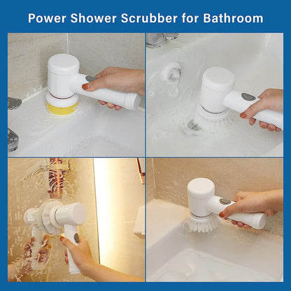 5-in-1 Electric Spin Scrubber