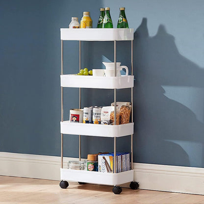 Multipurpose Kitchen Trolley with Wheels – Storage Rack