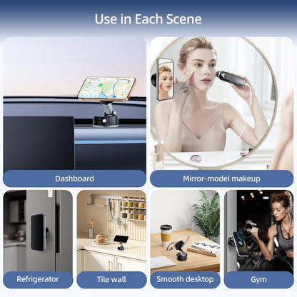 Vacuum Suction Magnetic Phone Holder