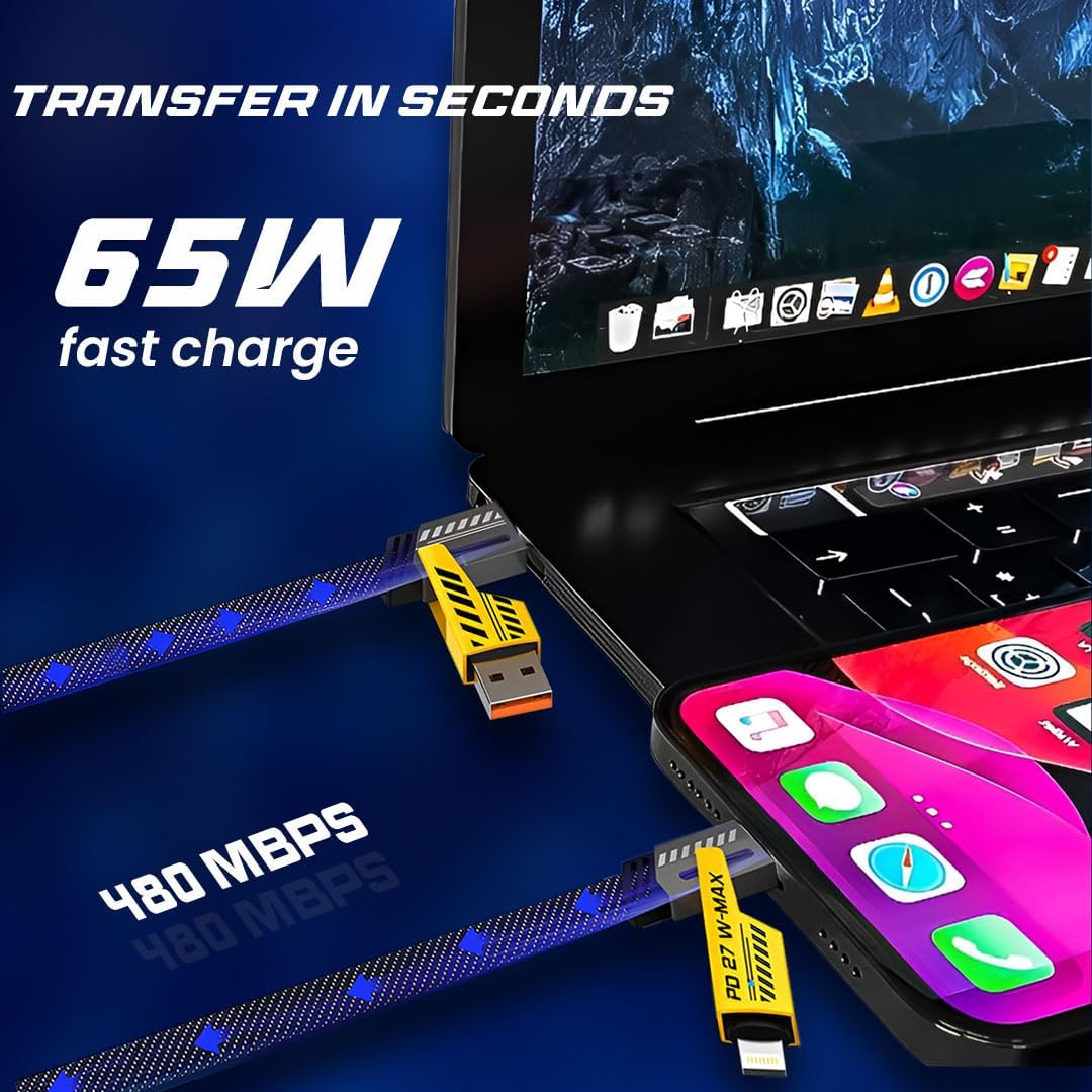 4-in-1 USB Multi Fast Charging Cable