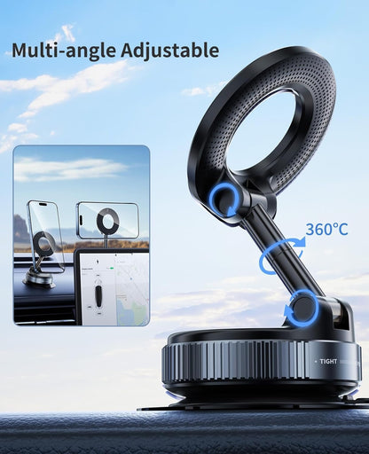 Vaccum Magnetic Phones Holder
