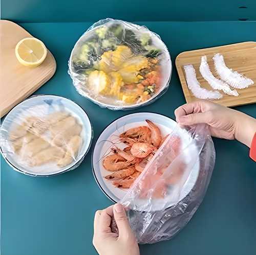 Plastic Bags - Reusable Elastic Food Storage Plastic Covers ⭐⭐⭐⭐⭐