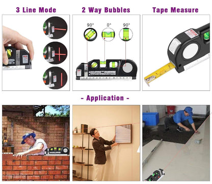 Laser Level Line Tool, Multipurpose level Kit