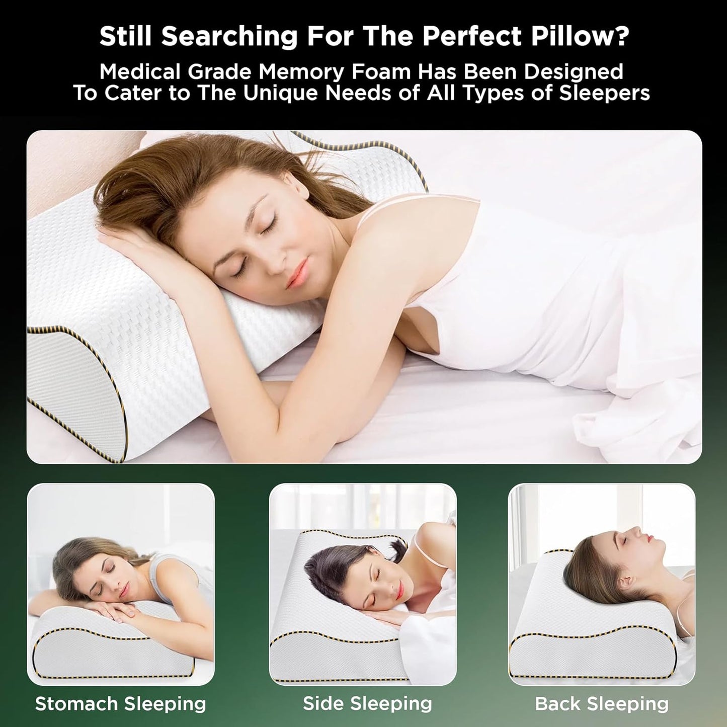 HRK Orthopedic Memory Foam Pillow