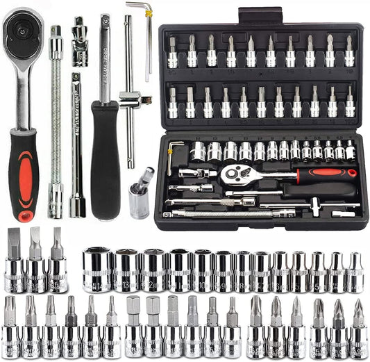 46-in-1 Tool Kit & Screwdriver Set