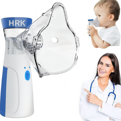Portable Mesh Nebulizer, Silent and Compact Nebulizer Machine for Adult and Kids