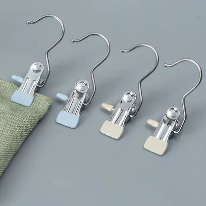 Portable Multipurpose Stainless Steel Hanger Clips Hooks